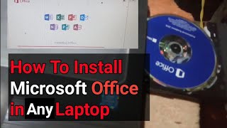 How to Install Microsoft Office 2016 From CD or DVD in Windows 10  Full Installation  Laptop or PC [upl. by Othe]