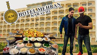 Hotel Mehran Breakfast Buffet  The Unfit Banday  Vlog 31 [upl. by Mira]