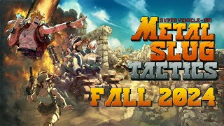 Metal Slug Tactics  New trailer  Coming Fall 2024 [upl. by Schoenberg]