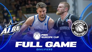 Alba Fehervar v BC Prievidza  Full Basketball Game  FIBA Europe Cup 202425 [upl. by Suollecram]