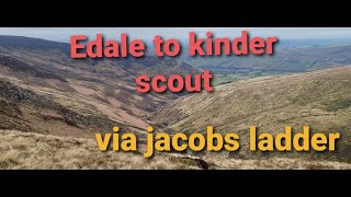 Edale to kinder scout via jacobs ladder [upl. by Hnah]