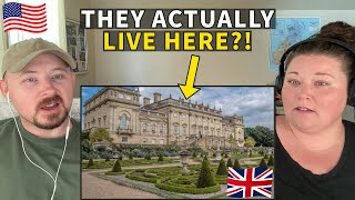 Americans React to the Most Majestic Stately Homes in England [upl. by Anitneuq]