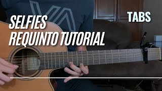 Selfies  Natanael Cano  Tutorial  Requinto  TABS [upl. by Retsim634]