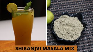 Instant Shikanji Powder Recipe  Shikanji Masala Mix Recipe  How to Make Shikanji at home HINDI [upl. by Luht]