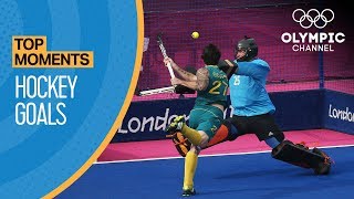 Top 10 Olympic Hockey Goals  Top Moments [upl. by Kram667]