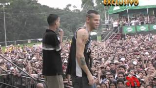 Calle 13 y Joss en costa rica 2007 evolucion vox 2007 [upl. by Natsreik]