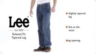 Lee Jeans  Relaxed Fit Tapered Leg Jean [upl. by Iht]