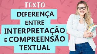 INTERPRETAÇÃO E COMPREENSÃO DE TEXTOS  Aula 14  Profa Pamba  Texto [upl. by Maddock650]