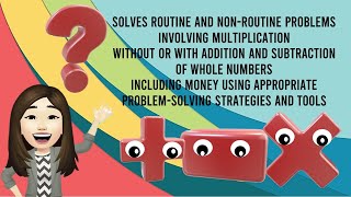 Solves Routine and Non routine Problems Involving Multiplication [upl. by Agni]