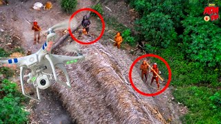 Terekam Drone SUKU ASLI PEDALAMAN  5 Rekaman DRONE Yang Merekam Kejadian Aneh Dan Menyeramkan [upl. by Lohman337]