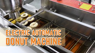 Electric Automatic Commercial Donut Machine [upl. by Mariska]