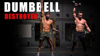 22 Set Dumbell Destroyer  Michael Vazquez amp Scott Mathison [upl. by Eliathan674]