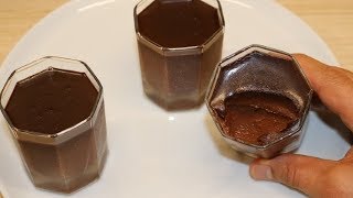 FLAN AU CHOCOLAT FACILE CUISINERAPIDE [upl. by Einahpehs]