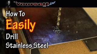 how to drill stainless steel [upl. by Toney]