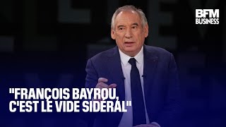 quotFrançois Bayrou cest le vide sidéralquot [upl. by Irallih]