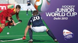 Belgium vs France  Hero Hockey Junior World Cup India QF2 12122013 [upl. by Colvert713]