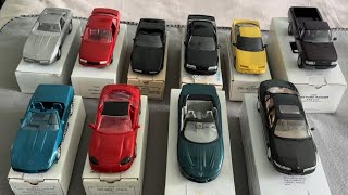 My AMT ERTL Promo Model Car Collection Scale 125 [upl. by Khalsa]