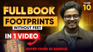 Footprints Without Feet All Chapters in ONE VIDEO  Class 10 ENGLISH  Padhle [upl. by Inor]