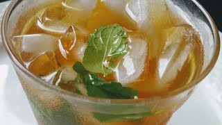 Iced Tea  Mint Iced Tea  Iced Tea recipe  How to make Iced Tea at home [upl. by Ecinert278]