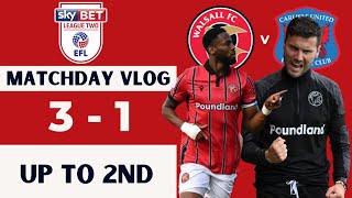 Walsall 31 Carlisle matchday vlog  up to 2nd [upl. by Medea]