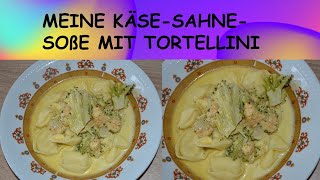 Käse Sahne Soße Rezept  Käse Sahne Soße selber machen  Käse Sahne Soße mit Cheddar [upl. by Cart]