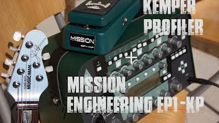 Kemper Profiling Amp Pedal  Mission Engineering EP1KP [upl. by Guglielmo330]