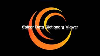 Epicor Data Dictionary Viewer [upl. by Lavina]