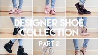 DESIGNER SHOE COLLECTION PART 2  YEEZYS VALENTINO FENTY ETC [upl. by Ralph533]