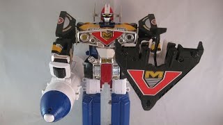 PR In Space Mega Voyager Megazord Transformation [upl. by Churchill]