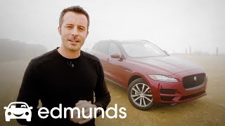 2017 Jaguar FPace Review  Edmunds [upl. by Krein]