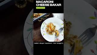 Reviu Macaroni Cheese Bakar food macaroni foodie [upl. by Willock]