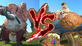 Skrag the Slaughterer VS Greasus Goldtooth Total War Warhammer 3 [upl. by Riay]