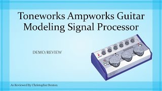 Korg Toneworks Ampworks Guitar Modeling Signal Processor [upl. by Reizarf]