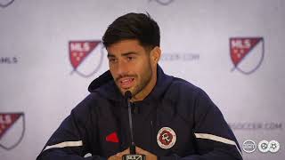 Carles Gil New England Revolution  2024 MLS Media Day [upl. by Ard]