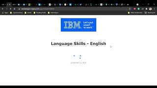 IBM English Language Assessment 2021 25th Sept 2021 [upl. by Goda]