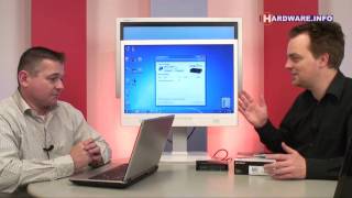 HWITV 164 deel 14 Intel WiDi demo  Netgear push 2 tv [upl. by Akemihs]