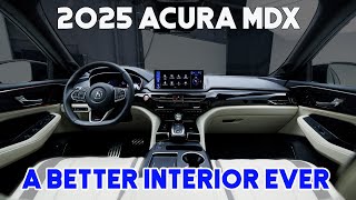 2025 Acura MDX Interior Review [upl. by Josepha]