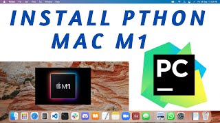 Install Python PyCharm on M1 MacBook [upl. by Lenore]