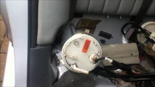 Jaguar X Type Fuel Pump Change [upl. by Peters]