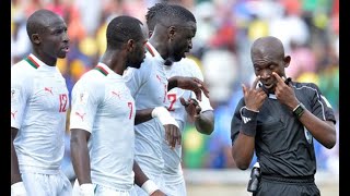 Sénégal  Le penalty surréaliste concédé face à lAfrique du Sud  Eliminatoires CDM 2018 [upl. by Emlin]