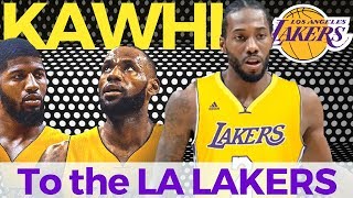 Kawhi Leonard NagpapaTrade sa Lakers  Posibleng makakampi ni Lebron [upl. by Eiznil50]