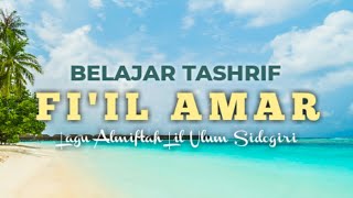 TASHRIF FIIL AMAR  Lagu Almiftah Lil Ulum Sidogiri  Jilid 3 [upl. by Zane558]