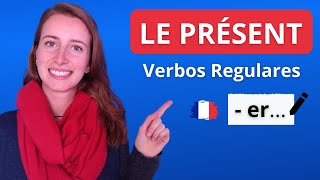 El Tiempo PRESENTE En Francés 🇫🇷 Conjugación De Verbos Regulares er [upl. by Gale147]