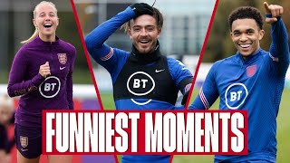 Nutmegs Bloopers amp Fails 🤣  Funniest Moments From Inside Access In 2020  England [upl. by Sandro]