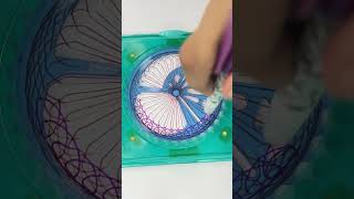 Meditative ASMR Spirograph  Relax and Focus with Soothing Patterns art spirograph shorts 2024 [upl. by Eciened527]