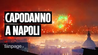 Capodanno a Napoli lo spettacolo dei fuochi dartificio [upl. by Aiki129]