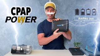 CPAP Batteries  New AirPro CPAP Power Solutions [upl. by Anirtek]