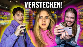 Wir spielen VERSTECKEN in einem SÜßIGKEITENLADEN mit KeanuNonaMoritzJo und Lea II VIDEO 422 [upl. by Edan]