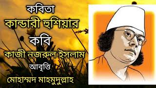 কান্ডারী হুঁশিয়ার  কাজী নজরুল ইসলাম  kandari hushiyar  Kazi Nazrul islam  bangla kobita [upl. by Olenka]