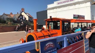 The Land Train  Bridlington Spa to South Cliff Round Trip [upl. by Ojimmas815]